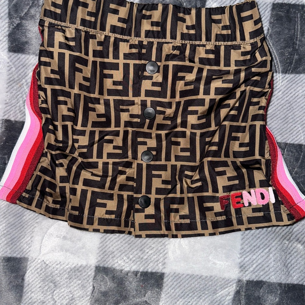 Authentic Fendi little girls skirt
